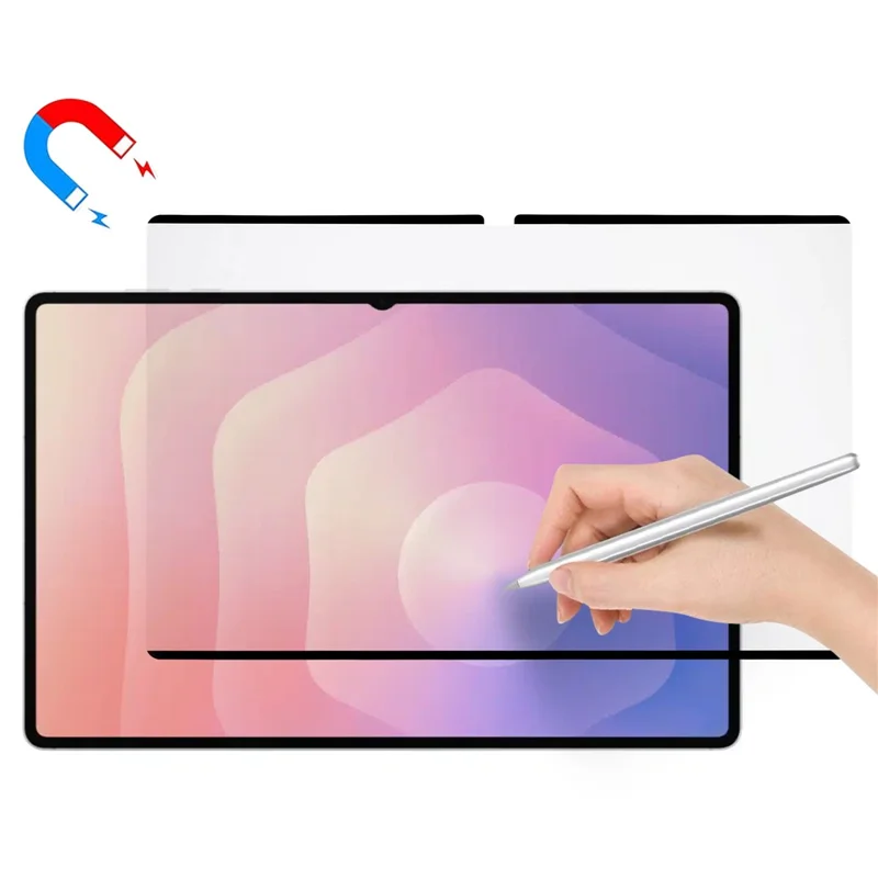 Screen Protector for Samsung Galaxy Tab S11 Ultra / S10 Ultra / S9 Ultra / S8 Ultra Reusable Magnetic Matte PET Film