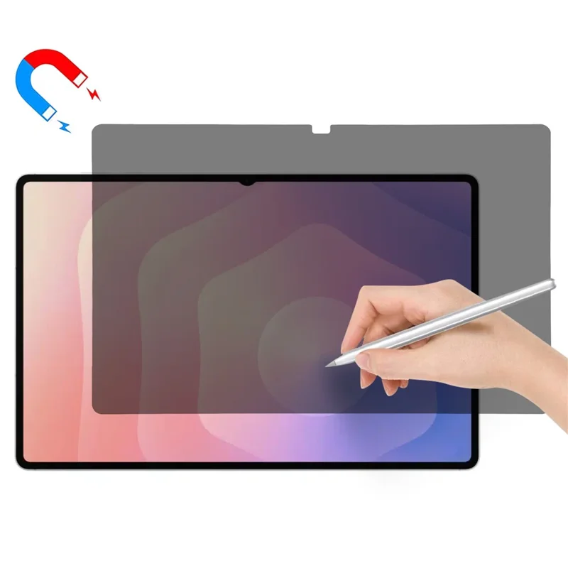 Protector de Pantalla Antiespia de 360 Grados para Samsung Galaxy Tab S11 Ultra / S10 Ultra / S9 Ultra / S8 Ultra, Película Mate Tipo Papel PET para Escritura