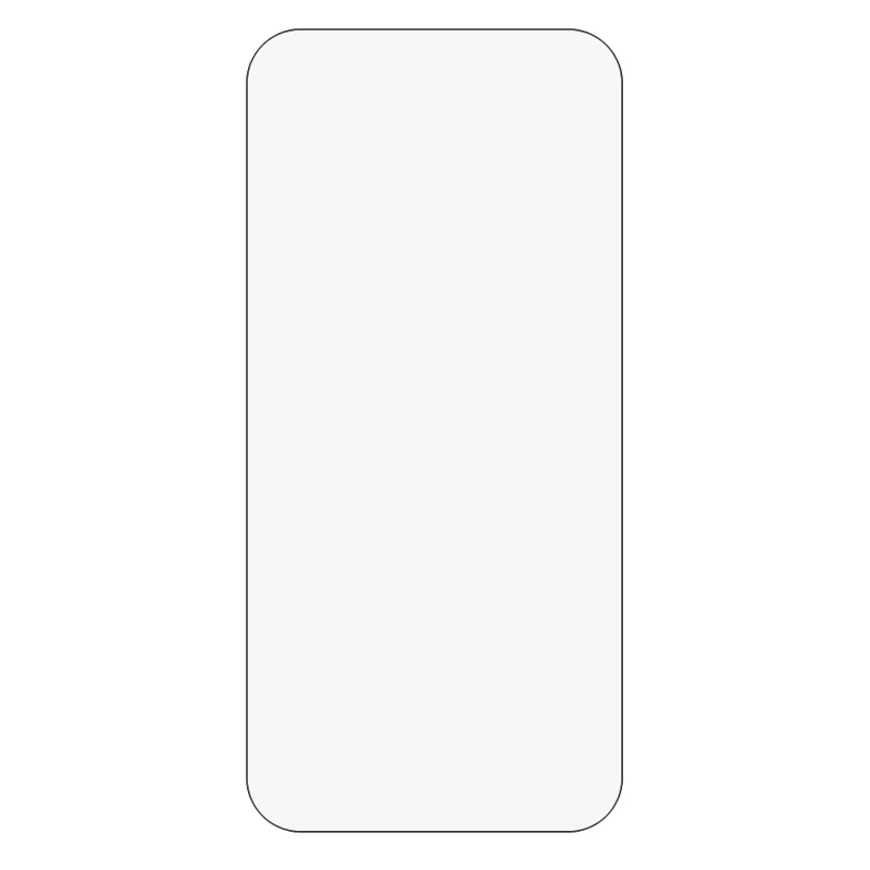 URR For iPhone 15 Pro Max Screen Protector No Black Edge Clear 0.25 Arc 9H Tempered Glass Film