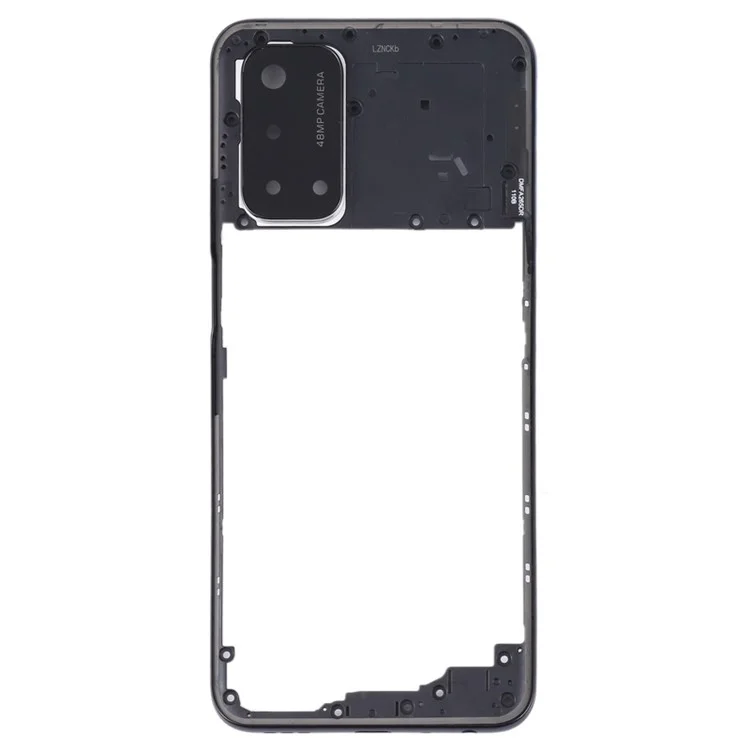 For Oppo A54 5G Middle Housing Plate Frame Replacement Part Cell Phone  Repair Accessories (without Logo) - Black