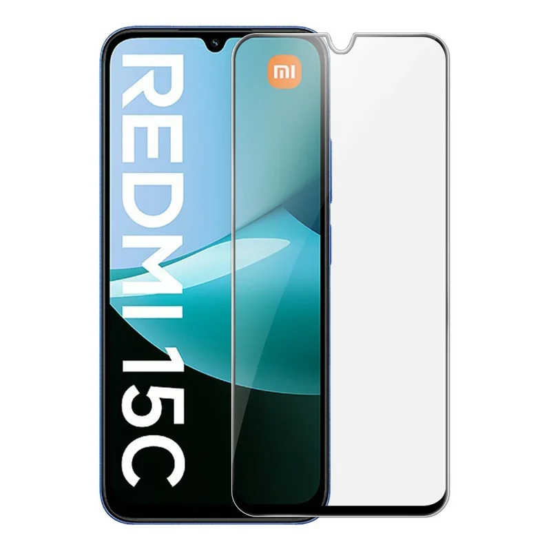 RURIHAI Für Xiaomi Redmi 15C 4G (EU) (173mm) / 15C 5G (EU) (173mm) Displayschutzfolie Sekundäre Härtung Hochaluminium-Silizium Glasfolie
