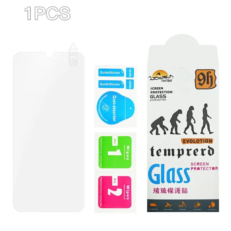 Protetor de Tela RURIHAI para Xiaomi Redmi 15C 4G (EU) (173mm) / 15C 5G (EU) (173mm) - Vidro de Silicone de Alumínio de 0,26mm 2,5D