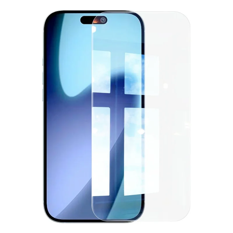 RURIHAI Para iPhone 17 Pro Max Película Protetora de Tela 0,26mm Vidro de Silício de Alumínio 2,5D de Alta Qualidade