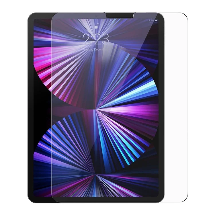 Baseus Para Ipad Pro 12,9 Polegadas (2018) /(2020) /(2021) 0,3mm Ultra HD Protetor de Tela High Aluminum-silicon Crystal Temperado Anti-blue-ray Guard
