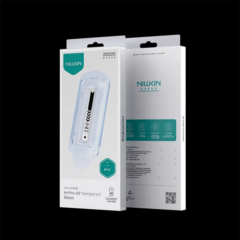 NILLKIN H+Pro Protector de Pantalla para iPhone 17 Cristal Templado HD Transparente AR