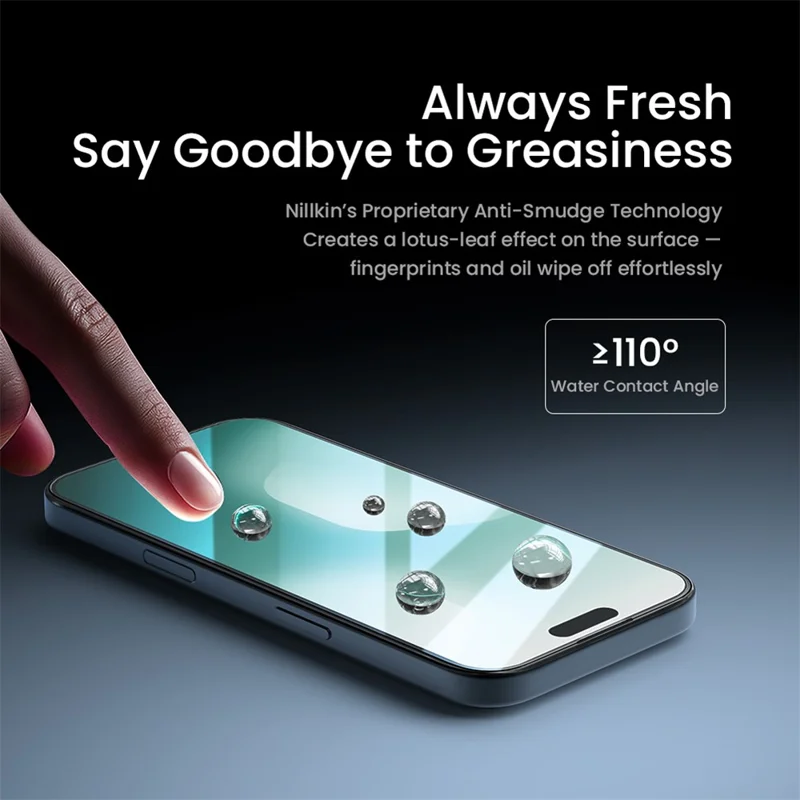 NILLKIN H+Pro Protector de Pantalla para iPhone 17 Cristal Templado HD Transparente AR