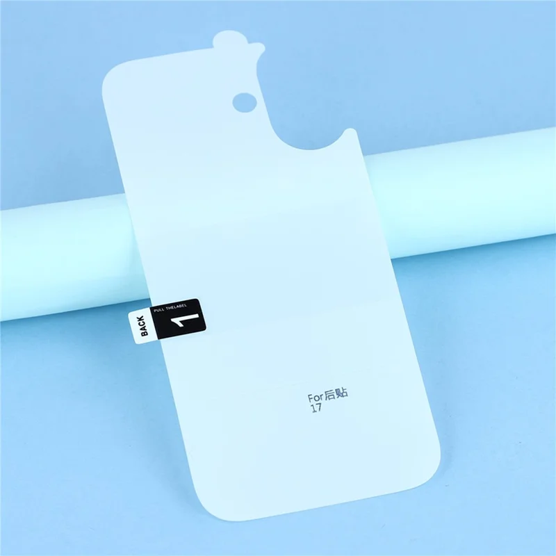 For iPhone 17 Back Screen Protector Soft TPU + PET Clear Hydrogel Film