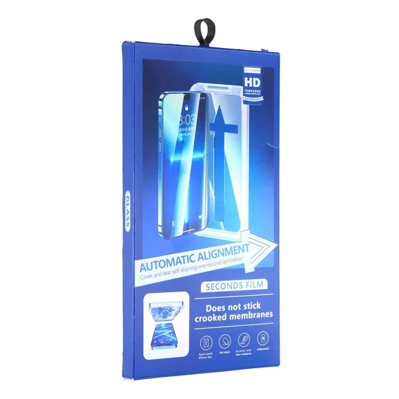 For iPhone Air Screen Protector Silk Printing High Aluminium-Silicon Glass Easy Installation Film