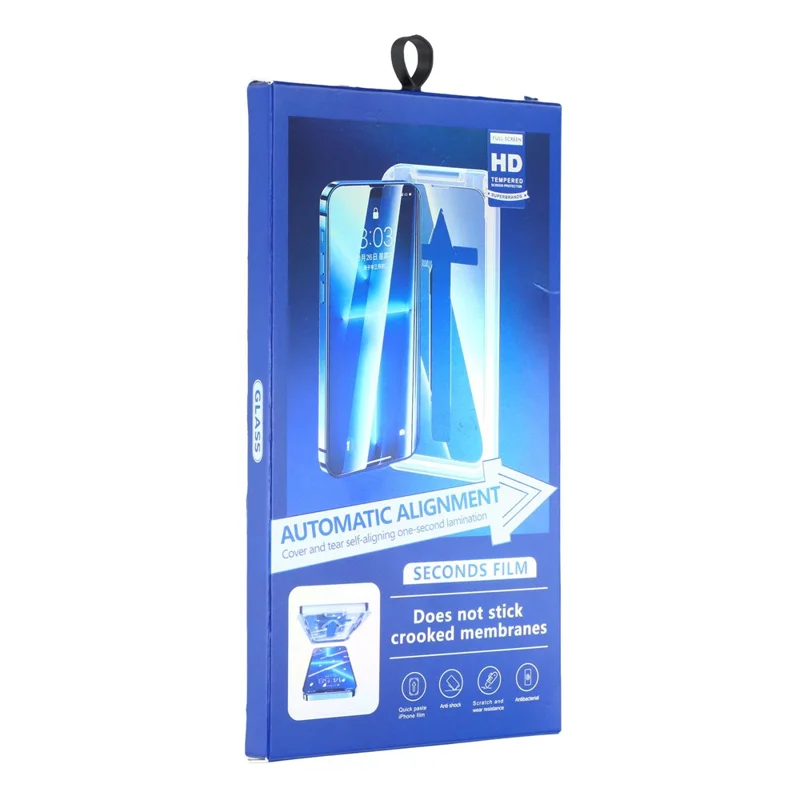 For iPhone Air Anti-Spy Screen Protector Silk Printing High Aluminium-Silicon Glass Easy Installation Film