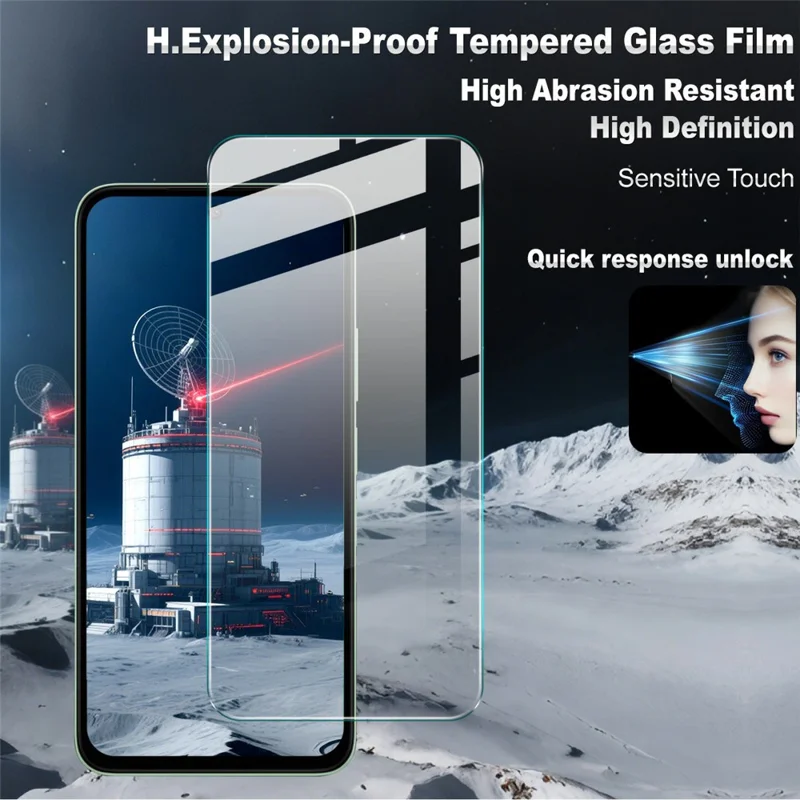 IMAK H Series For Xiaomi Redmi 15 5G (Global) (169mm) Tempered Glass Screen Protector Shatter-Proof Protection
