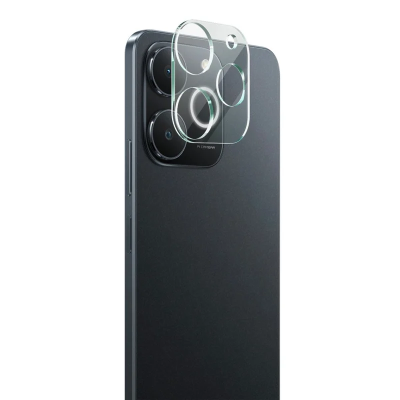 IMAK For Realme Note 70T 4G Tempered Glass Camera Lens Protector + Acrylic Lens Cap
