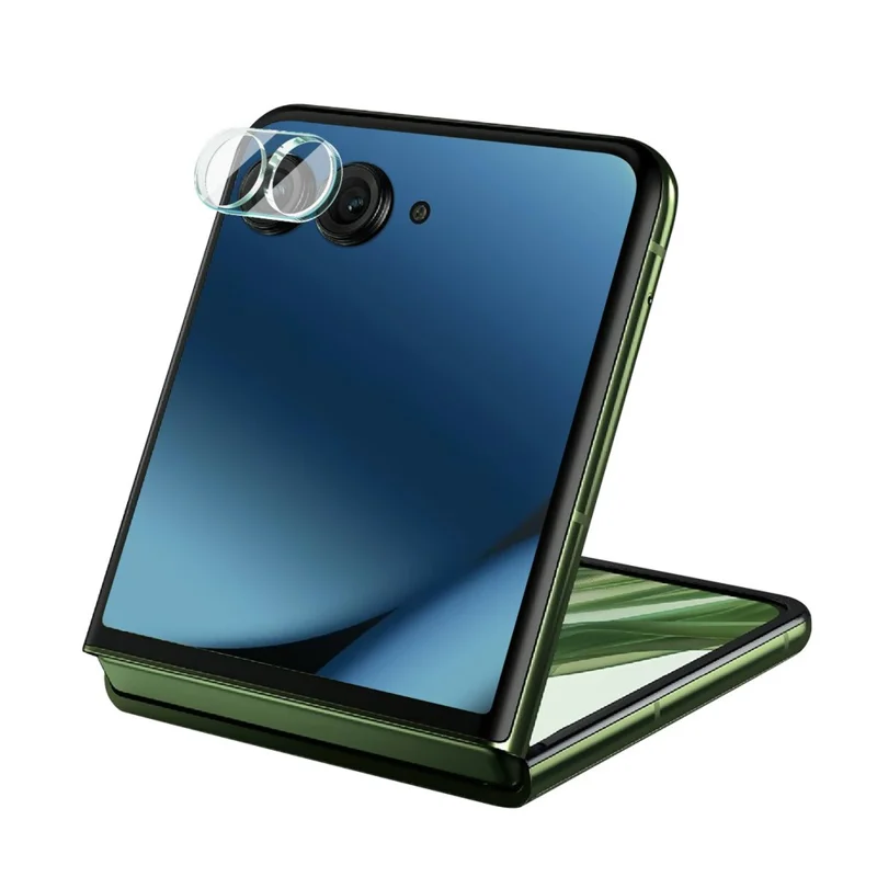 IMAK For Motorola Razr 60 Ultra 5G Tempered Glass Camera Lens Protector + Acrylic Lens Cap