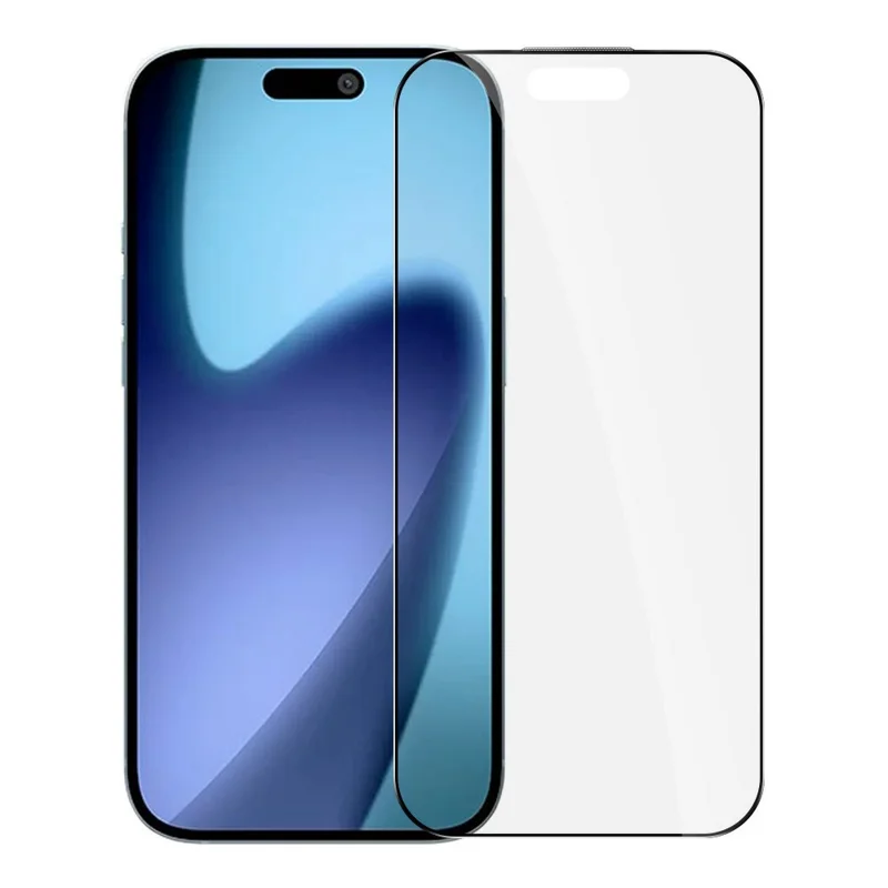RURIHAI For iPhone 17 Full Screen Protector Matte Anti-Glare High Aluminium-silicon Glass Film