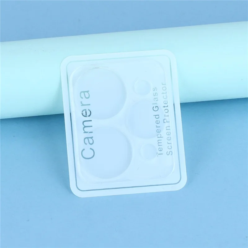 2Pcs For Realme 15 Pro 5G Camera Lens Protector 3D Arc Edge Anti-Scratch Tempered Glass Lens Film - Transparent