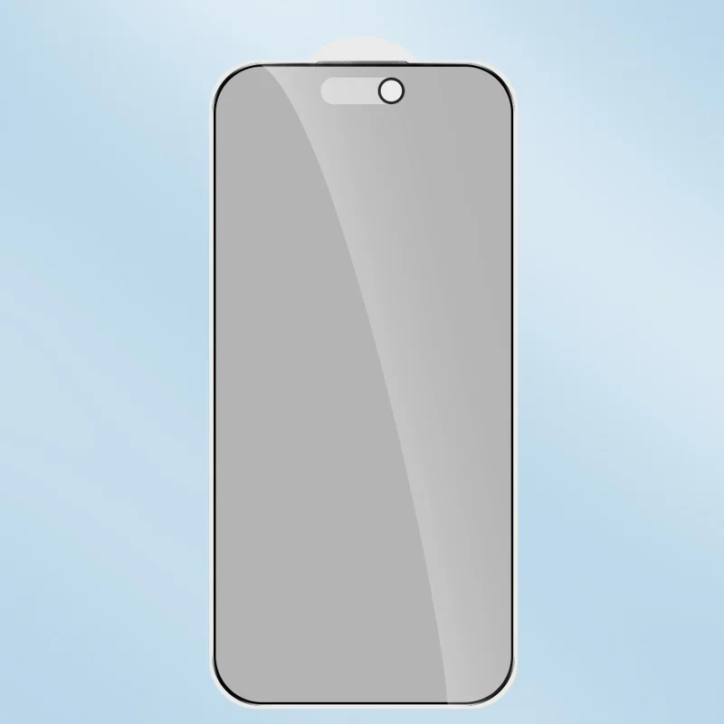 RURIHAI Para iPhone 17 Protetor de Tela de Privacidade Anti-Espião Fosco Anti-Reflexo Película de Vidro de Alto Alumínio-Silício