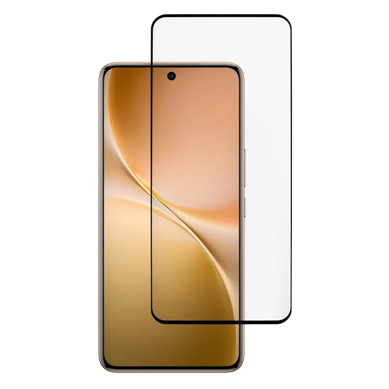 For vivo V60 5G Silk Printing Screen Protector 3D High Aluminum-Silicon Glass Film