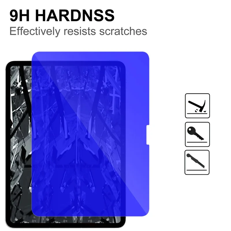 Protezione Schermo in Vetro Temperato per iPad Pro 13 (2025) Pellicola Schermo Filtrante Luce Blu