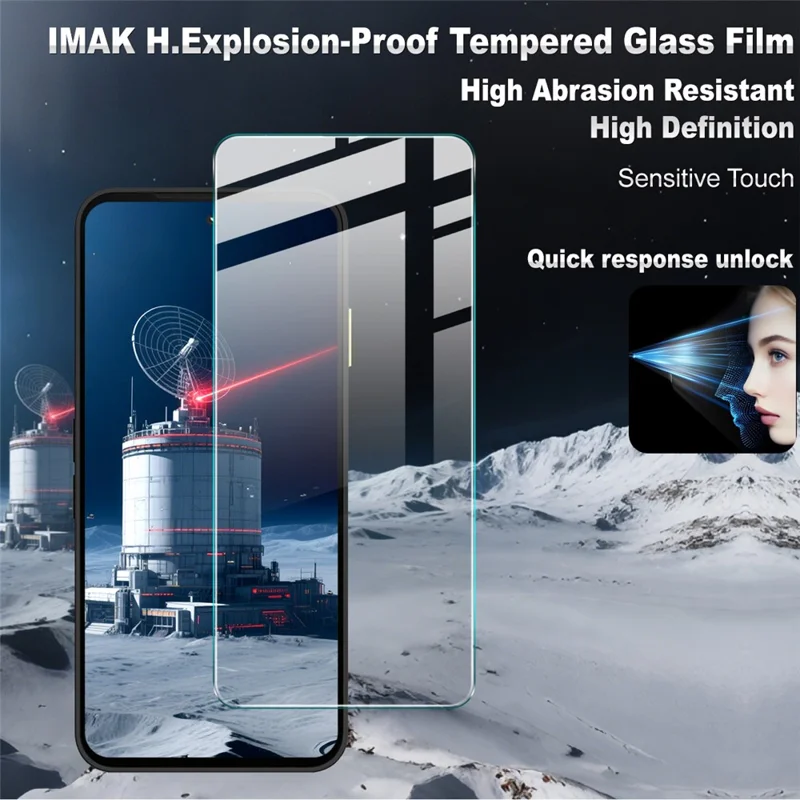 IMAK H Series For Fairphone (Gen. 6) Tempered Glass Screen Protector Shatter-Proof Protection