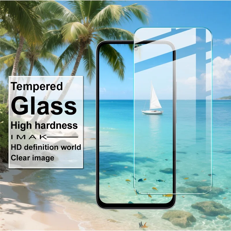IMAK H Series For Xiaomi Poco M7 4G (169mm) Tempered Glass Screen Protector Shatter-Proof Protection