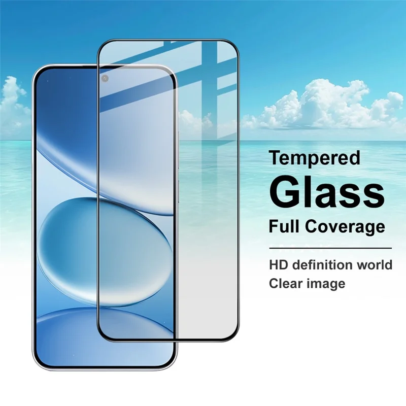 IMAK Pro+ Series For Xiaomi Redmi Note 15 Pro 5G (Global) Screen Protector Full Coverage Tempered Glass Film (Fingerprint Unlock)