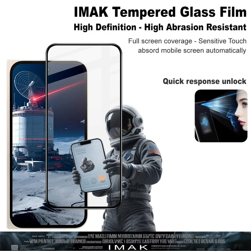 IMAK Pro+ Series For Google Pixel 10 Pro Fold Tempered Glass Full Screen Protector Sensitive Touch Film