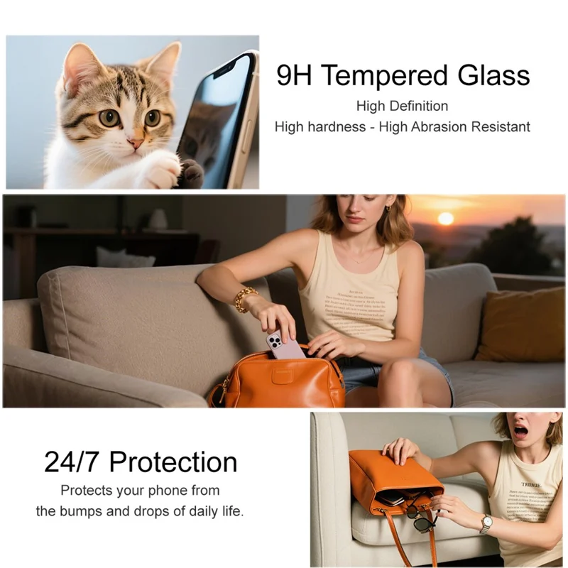 IMAK For Honor Magic V Flip 2 Rear Screen Protector Tempered Glass Full Cover Film