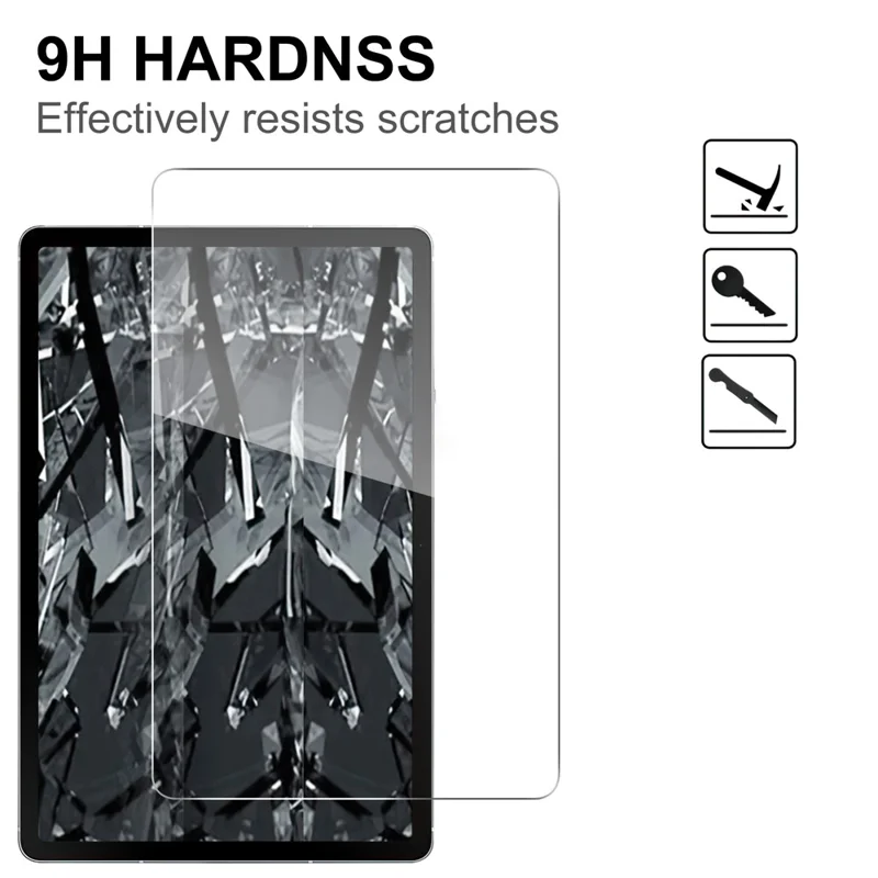 For Samsung Galaxy Tab A11+ / A9+ Tempered Glass Screen Protector 2.5D Straight Edge Screen Film