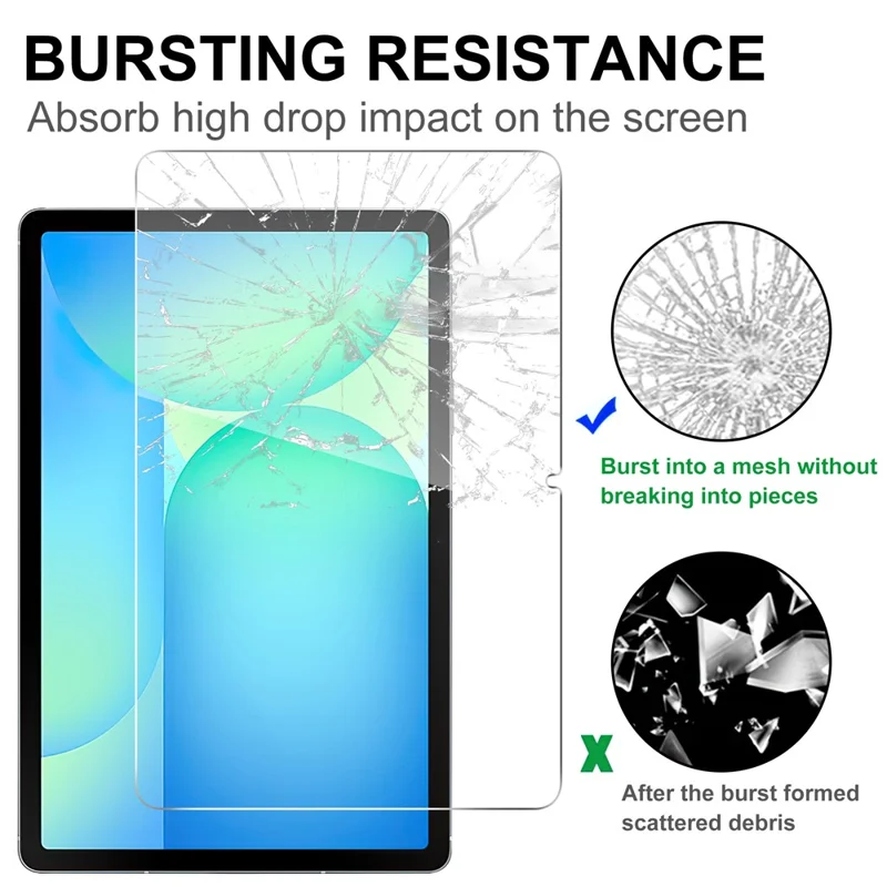 For Samsung Galaxy Tab S11 Tempered Glass Screen Protector 2.5D Straight Edge Screen Film