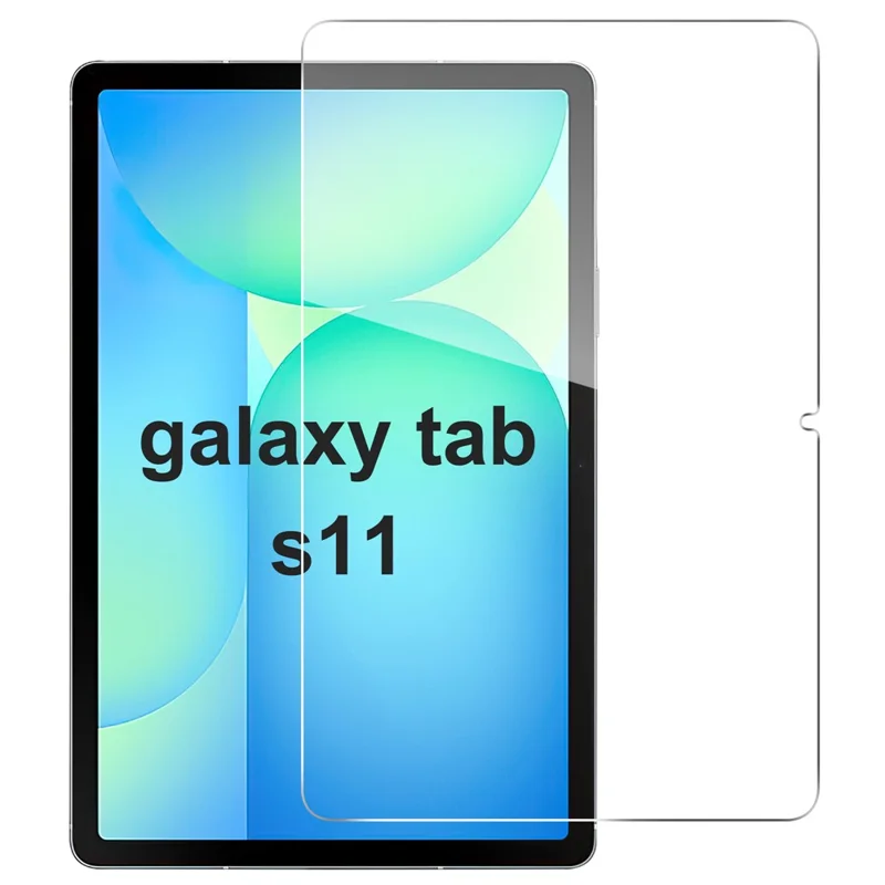 For Samsung Galaxy Tab S11 Screen Protector Anti-Shatter Arc Edge Tempered Glass Film