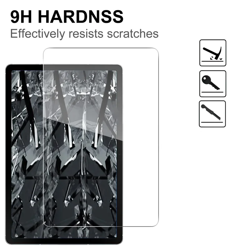 For Samsung Galaxy Tab S11 Screen Protector Anti-Shatter Arc Edge Tempered Glass Film