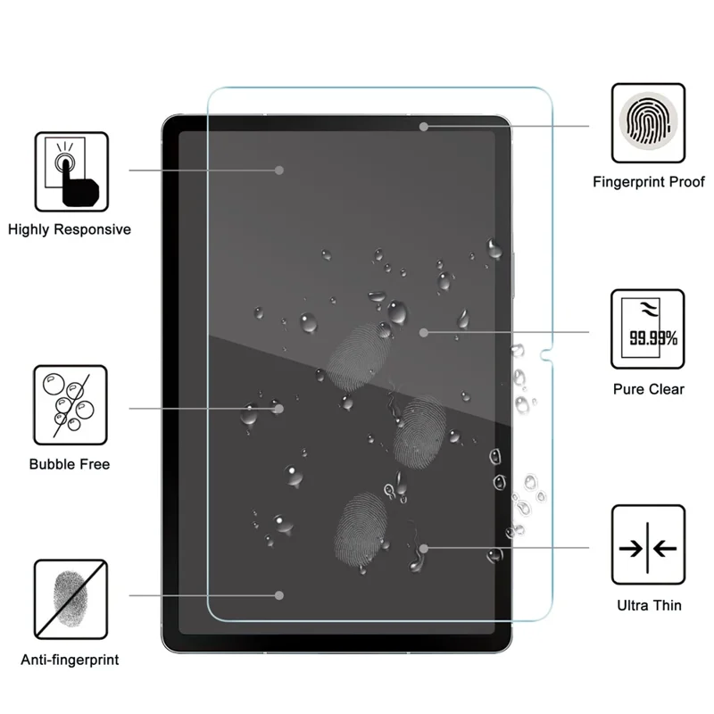 For Samsung Galaxy Tab A11+ / A9+ Tempered Glass Screen Protector Blue Light Blocking Screen Film