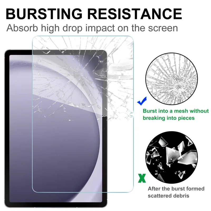 For Samsung Galaxy Tab A11+ / A9+ Tempered Glass Screen Protector Blue Light Blocking Screen Film