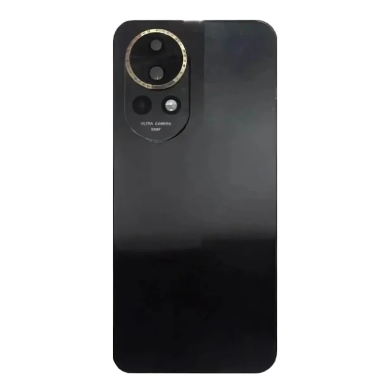 Für Huawei nova 13 5G OEM-Batterie-Gehäuse mit Kameralinsenabdeckung - Schwarz