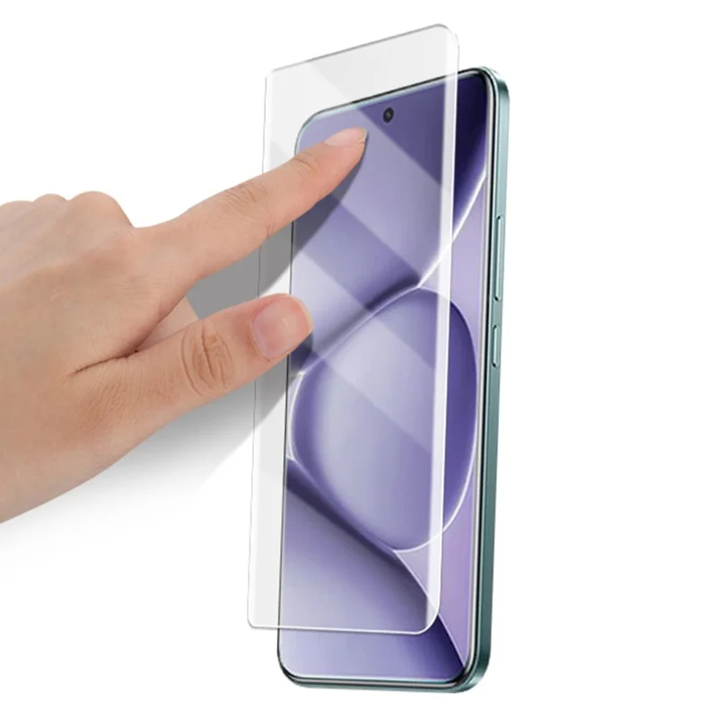 MOCOLO Per Xiaomi Redmi Note 15 Pro+ 5G Protezione Schermo Vetro Temperato Film Liquido UV 3D Copertura Completa