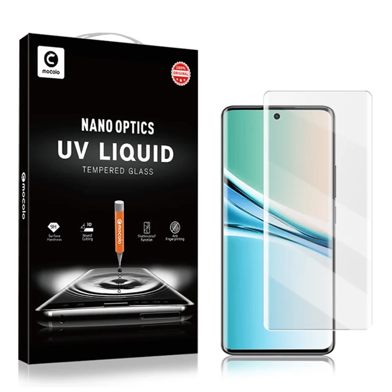 MOCOLO For Xiaomi Redmi Note 15 5G (Global) Screen Protector Tempered Glass UV Liquid Film 3D Curved Full Coverage