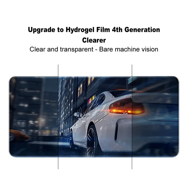 IMAK Hydrogel Film 4th For Xiaomi Poco M8 5G / Redmi Note 15 5G (Global) Screen Protector Ultra Clear Soft TPU Film (Fingerprint Unlock) - Transparent