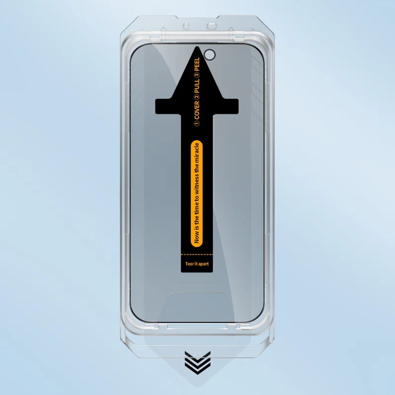 RURIHAI For iPhone 17 Privacy Tempered Glass Screen Protector Anti-Spy High Aluminium-Silicon Glass Film