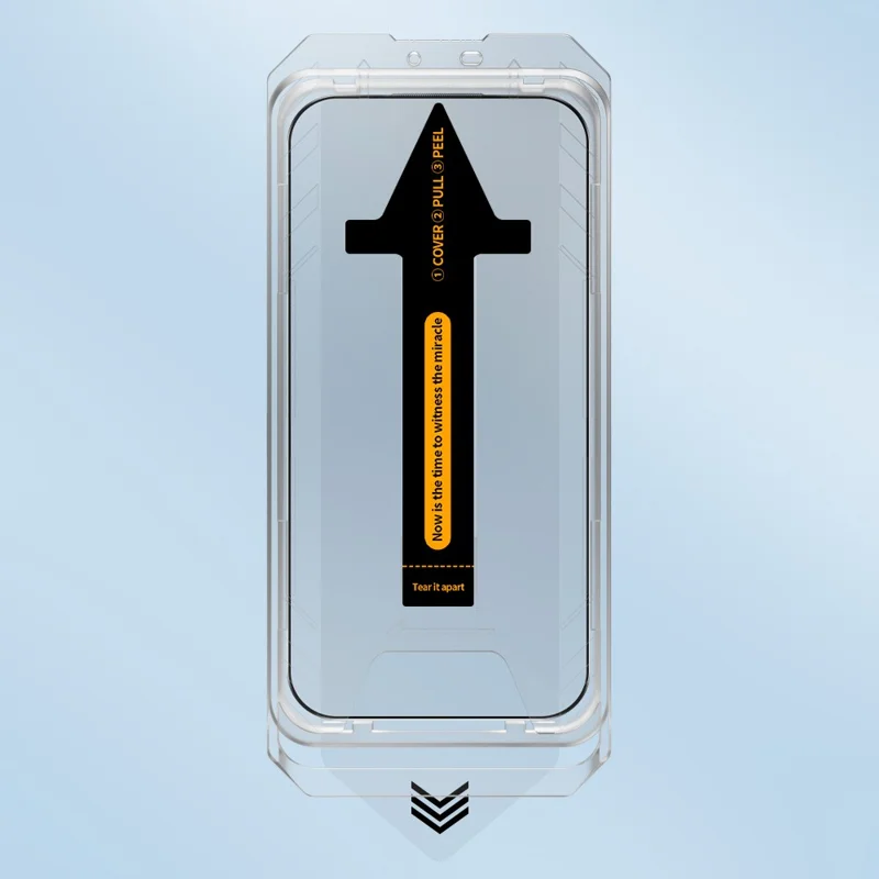 RURIHAI For iPhone 17 Pro Screen Protector HD Clear High Aluminium-Silicon Glass Film with Alignment Tool