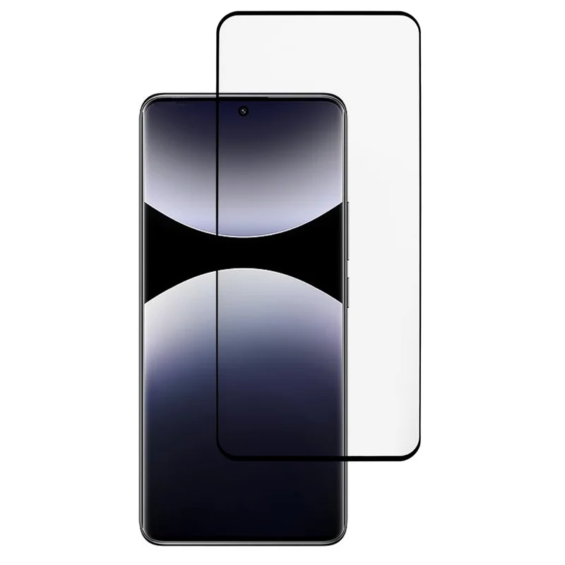 Displayschutz für Xiaomi Redmi Note 14 Pro 5G / 14 Pro+ 5G / 13 Pro+ 5G Vollflächige Seidendruckgehärtete Glasfolie mit abgerundeter Kante und vollständiger Klebung