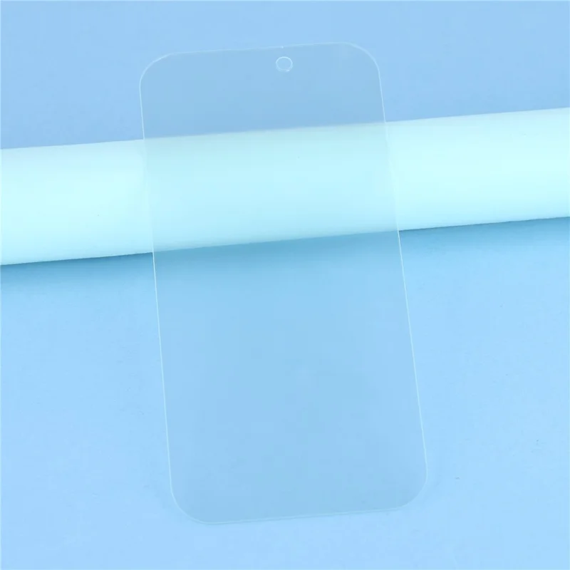 Protetor de Tela Fosco para iPhone 17 Vidro Temperado com Borda de 0,25 Arco, Película Anti-Impressões Digitais
