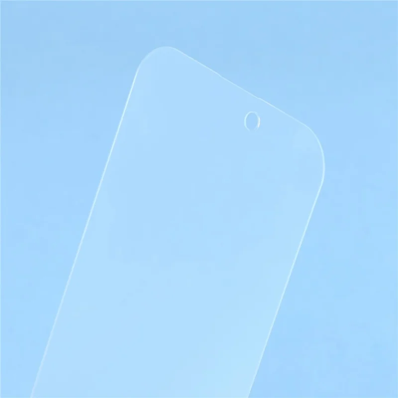 Protetor de Tela Fosco para iPhone 17 Vidro Temperado com Borda de 0,25 Arco, Película Anti-Impressões Digitais