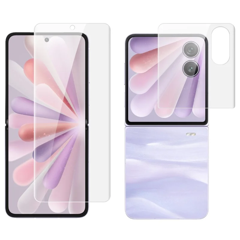 IMAK Hydrogel Film 4th Gen for Honor Magic V Flip 2 1 Set TPU Screen Film (Front Screen + Inner Large Screen)