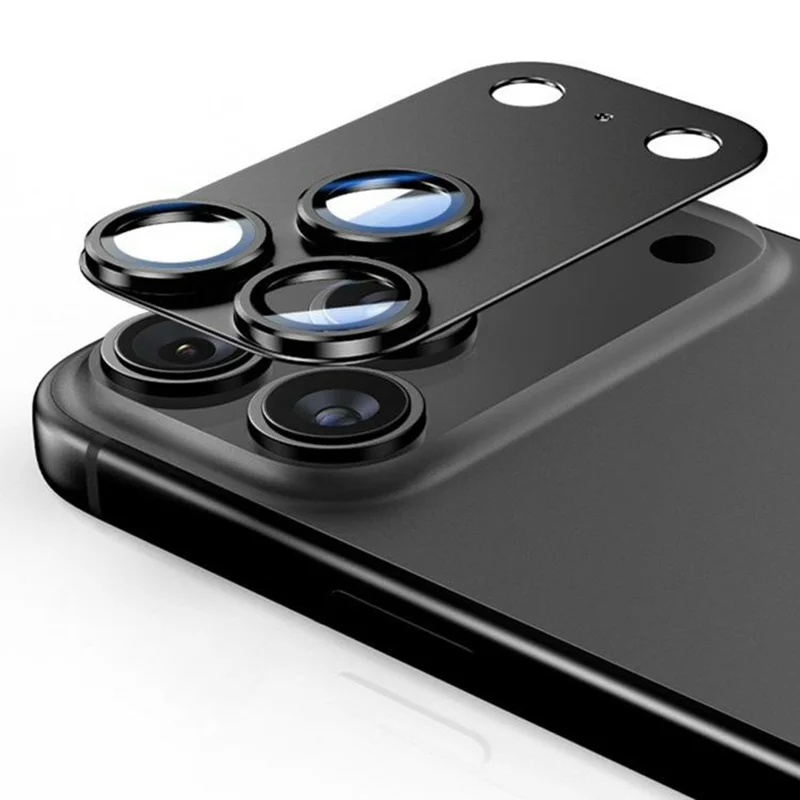For iPhone 17 Pro Max Camera Lens Protector Titanium Alloy Matte Integrated Anti Scratch Lens Film