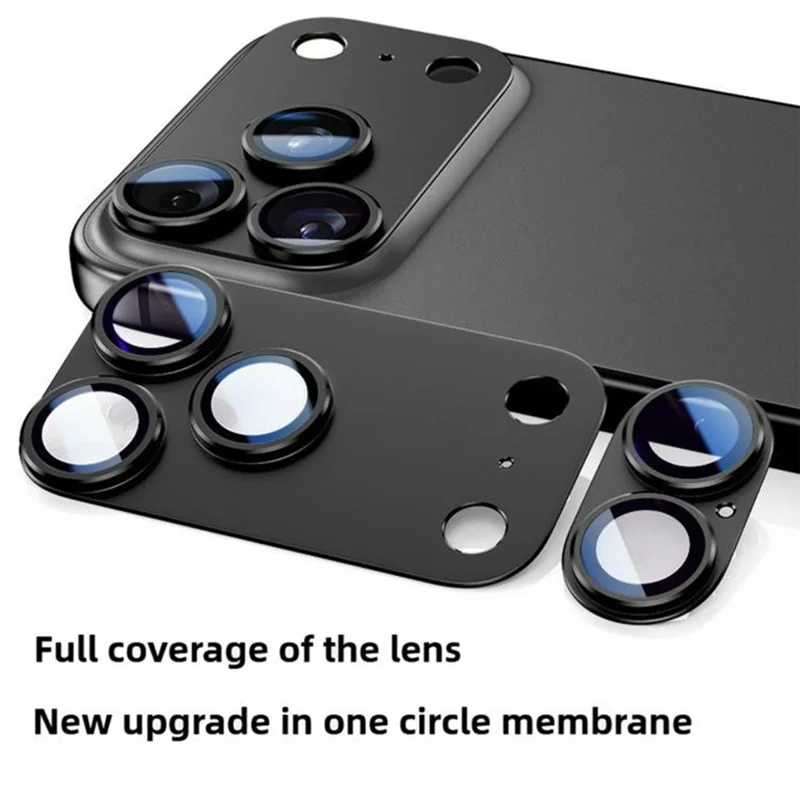 For iPhone 17 Pro Camera Lens Protector Titanium Alloy Matte Integrated Anti Scratch Lens Film