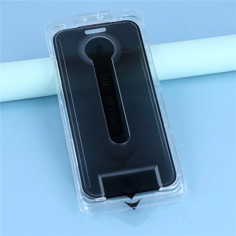 Protecteur d'écran de confidentialité anti-espion pour iPhone 17 Pro Max Verre film en aluminium-silicium haute avec outil d'installation facile