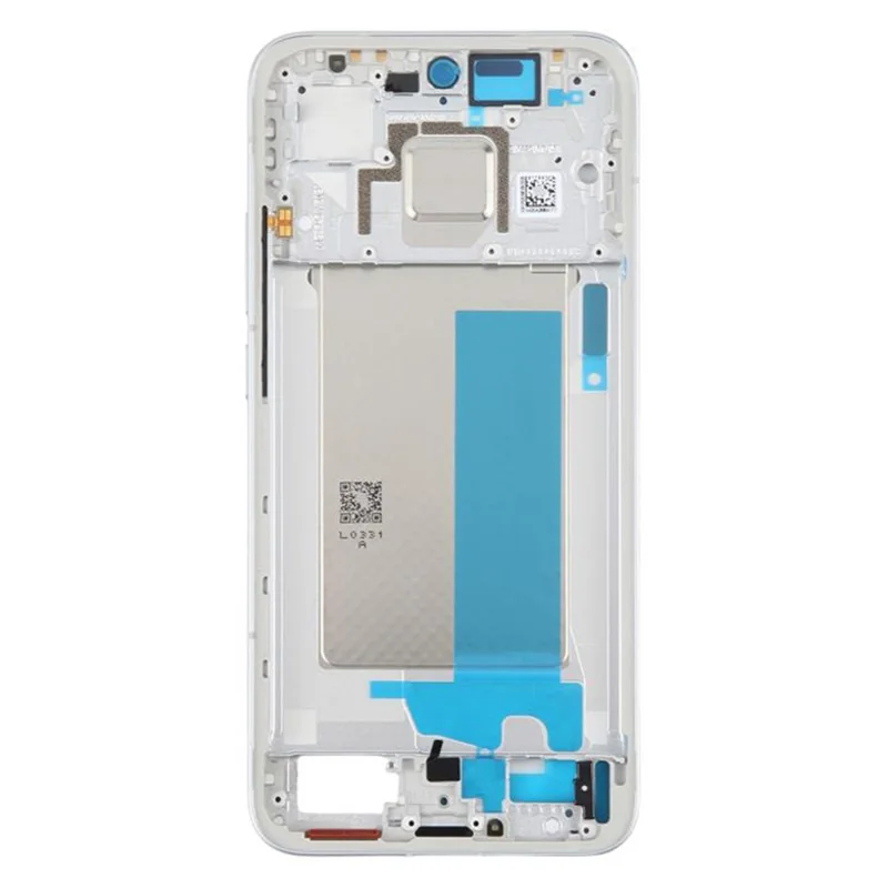 Plaque médiane de réparation pour Xiaomi Poco F7 5G / Redmi Turbo 4 Pro 5G (côté A) (sans logo) - Argent