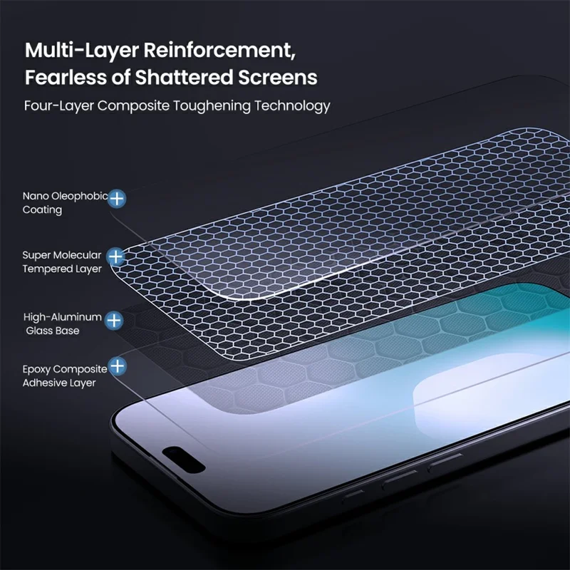 NILLKIN H+Pro voor iPhone 17 Screen Protector 9H Krasbestendige Gehard Glasfolie