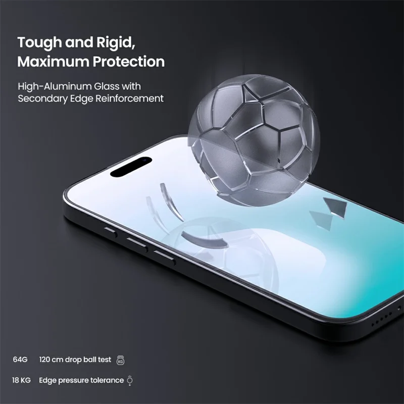NILLKIN H+Pro for iPhone 17 Pro Max Screen Protector 9H Anti-Scratch Tempered Glass Film