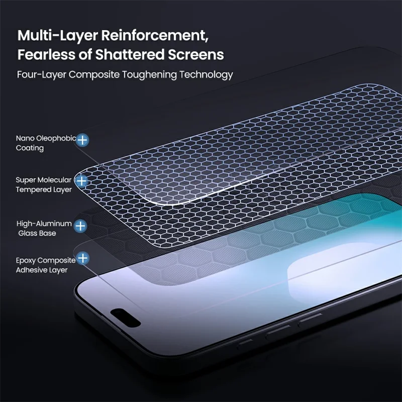 NILLKIN H+Pro for iPhone 17 Pro Max Screen Protector 9H Anti-Scratch Tempered Glass Film