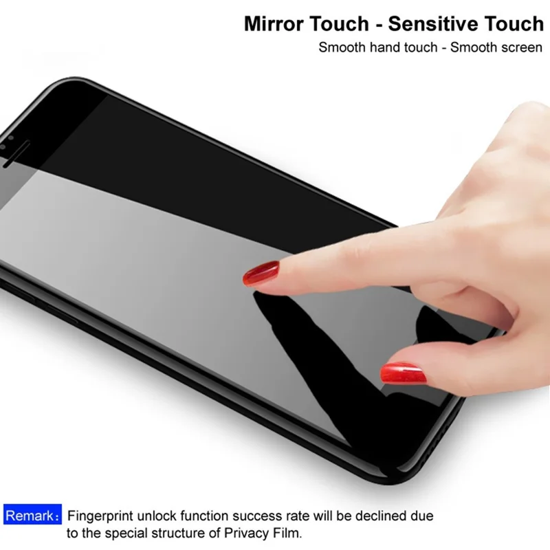 IMAK voor iPhone 17 Pro Anti-Lesers Tempered Glass Screen Protector Volledige Dekking